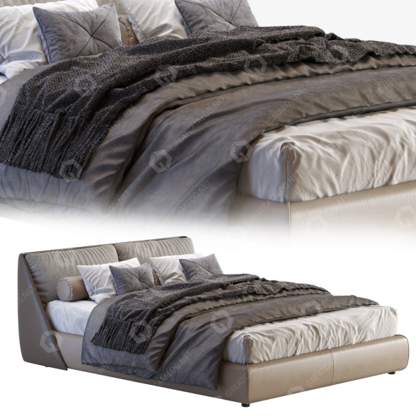 Bed Alivar Lagoon 3D model