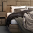 Bed and Bedside Tables Visionnaire Beloved - Navasard