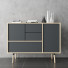 Sideboard und Dekoration Milton Highboard - KaterineVan