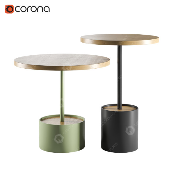 Couchtische Grow 3D-Modell