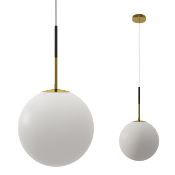 Lampe  Miloox Jugen Suspension 1 Light 3D-Modell
