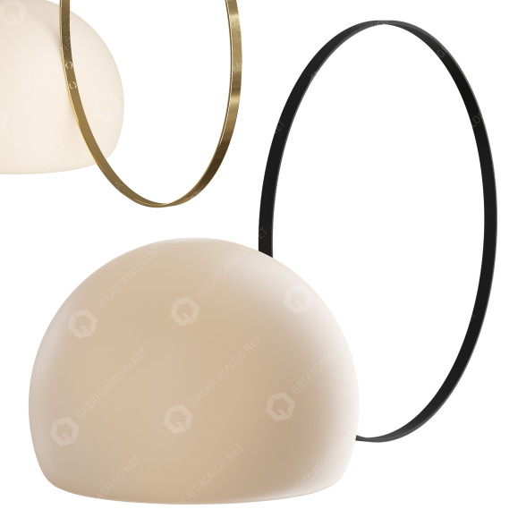 Lampa stołowa Estiluz Circ model 3D