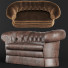 Sofa Baker McGuire Victorian Loveseat - Navasard
