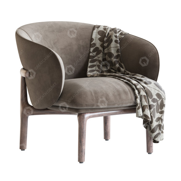Sillón Artisan Mela Modelo 3D