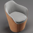 Armchair COR Sitzmöbel Flint - Navasard