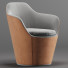 Armchair COR Sitzmöbel Flint - Navasard