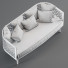 Sofa Mondo Collection Arabesque Modern - Navasard