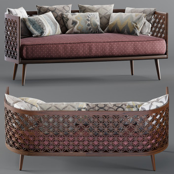 Sofa Mondo Collection Arabesque Modern