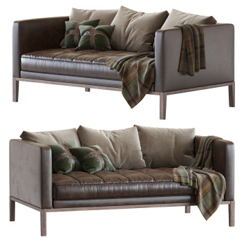 Sofa Maxalto Simpliciter Leather