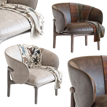 Sessel Artisan Mela Leather