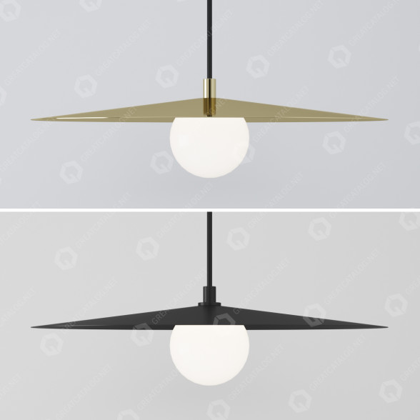 Lamp Tech Lighting Pirlo Pendant 3D model