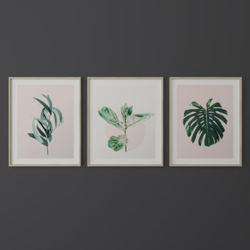 Картини Set of Tropical Print 2
