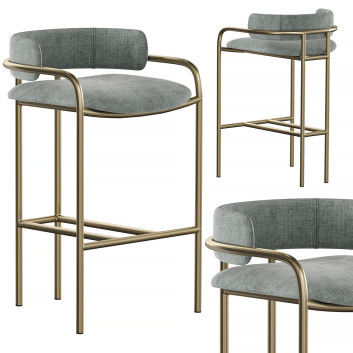 Барний стілець West Elm Lenox Bar & Counter