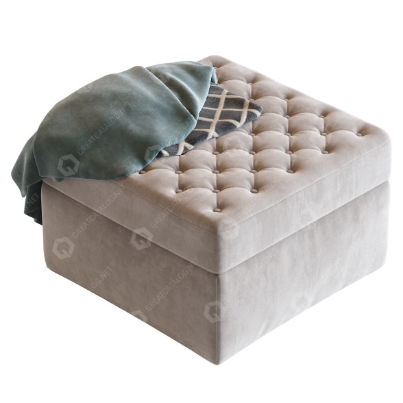 Пуф Alivar Haero 3D модель