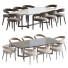 Стіл та стільці Lisette Concorde - HenMat