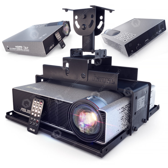 Projector Asus P3E 3D model