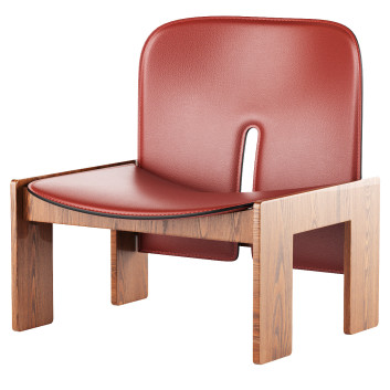 Крісло Cassina Vintage Model 925 by Tobia Scarpa - 1960 S 3D модель