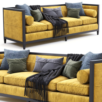 Sofa Baker Archetype Wood Banded