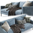 Sofa Interface Luca Blue - Navasard