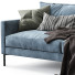 Sofa Interface Luca Blue - Navasard