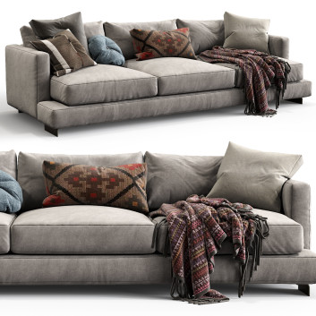 Диван Flexform Long Island  3D модель