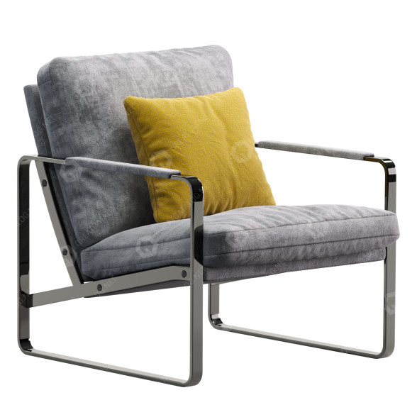 Fotel Walter Knoll Fabricius model 3D