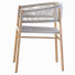 Стілець Ethimo Dining Ethimo Kilt Teak and Rope - SIaArt
