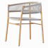 Стілець Ethimo Dining Ethimo Kilt Teak and Rope - SIaArt