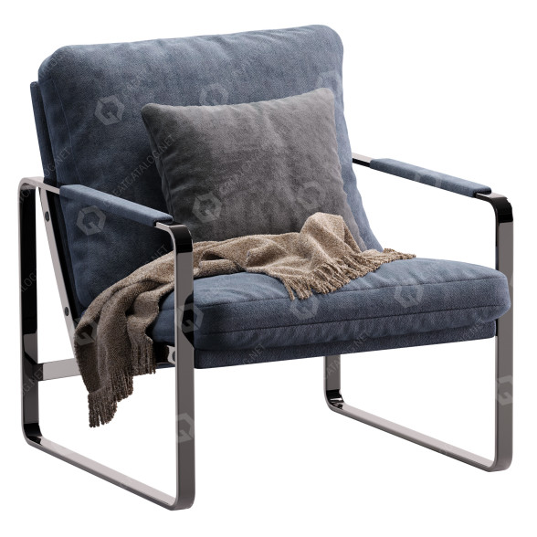 Sillón Walter Knoll Fabricius 2 Modelo 3D