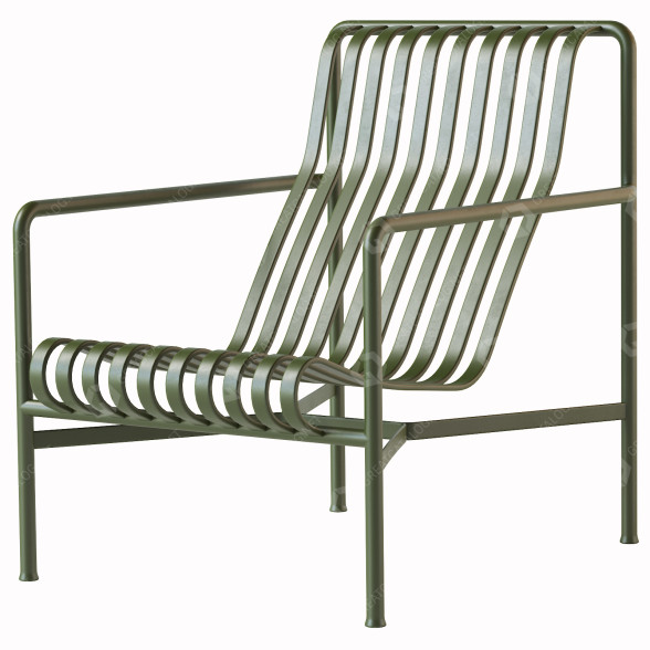 Chaise longue Hay Palissade modèle 3D