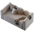 Sofa Frederic Pellenq Camarat - SIaArt