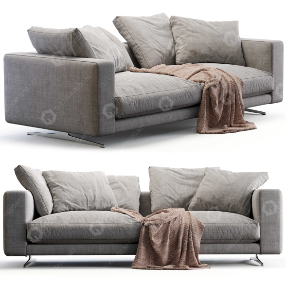 Sofa Flexform Campiello 3D-Modell