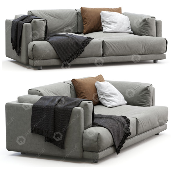 Диван Living Divani Family Lounge 3D модель