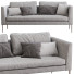 Sofá COR Sitzmöbel Pilotis Gray - Navasard