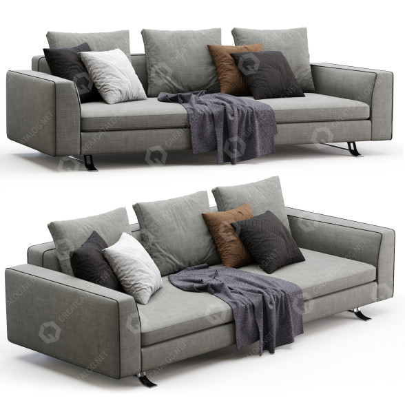 Sofa Busnelli Adamo Burton model 3D