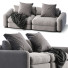 Sofa Flexform Beauty Gray - Navasard