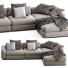 Canapé Flexform Beauty Beige - Navasard
