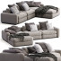 Canapé Flexform Beauty Beige - Navasard