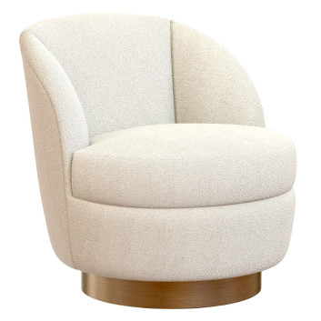 Armchair OAM Milo Baughman Swivel