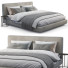 Bett und Nachttischchen Richard Lampert Bebitalia - Navasard
