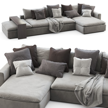 Диван Indera Weeknd Gray
