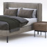 Bett und Nachttischchen Zegen Naomi Beige - Navasard