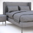 Bett und Nachttischchen Zegen Naomi Beige - Navasard