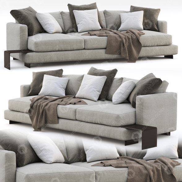 Диван Flexform Long Island 3D модель