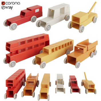 Іграшки Magis Cars Collection ArcheToys Part 2 3D модель