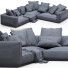 Canapé Flexform Grandemare Gray - Navasard