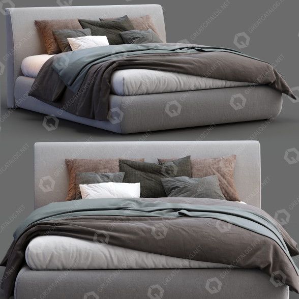 Lit LeComfort Break modèle 3D