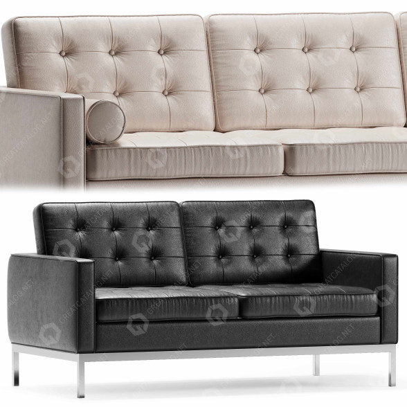 Sofa Knoll Florence 3D model