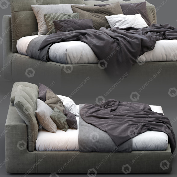 Ліжко LeComfort Tower 3D модель