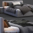 Cama y mesitas de noche Lema Warp - Navasard